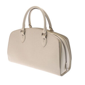 Louis Vuitton Pont Handbag White Neuf Ivory Epi Leather